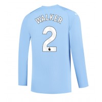 Manchester City Kyle Walker #2 Hemmatröja 2023-24 Långa ärmar